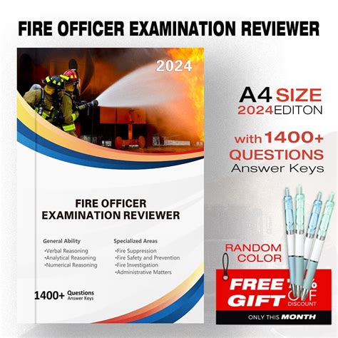 Fire Officer Exam 2024 Reviewer and Coverage .